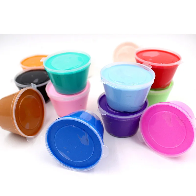 16 цветов пушистый пенопласт слизи глиняный шар игрушка 3D сделай сам мягкий