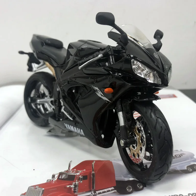 3 шт./лот YJ 1/12 Весы мотоциклетные Игрушечные лошадки Yamaha YZF-R1 литья под давлением Металл мотоциклов Модель игрушки