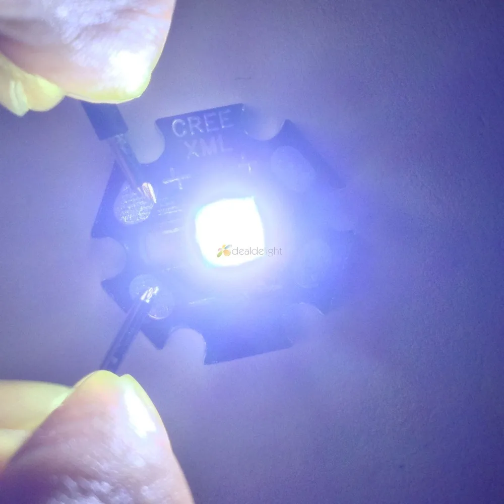 5 шт. Cree XLamp XM-L U2 10 Вт белый цвет светодиодный светильник излучатель лампы, установленный на 16 мм 20 мм Звезда PCB для флэш-светильник