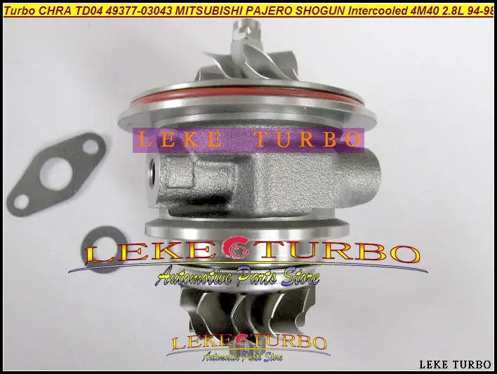 Турбокартридж chra core TD04 49377-03041 49377-03043 ME 201636 МЭ 201258 Турбокомпрессор для Mitsubishi Pajero 2
