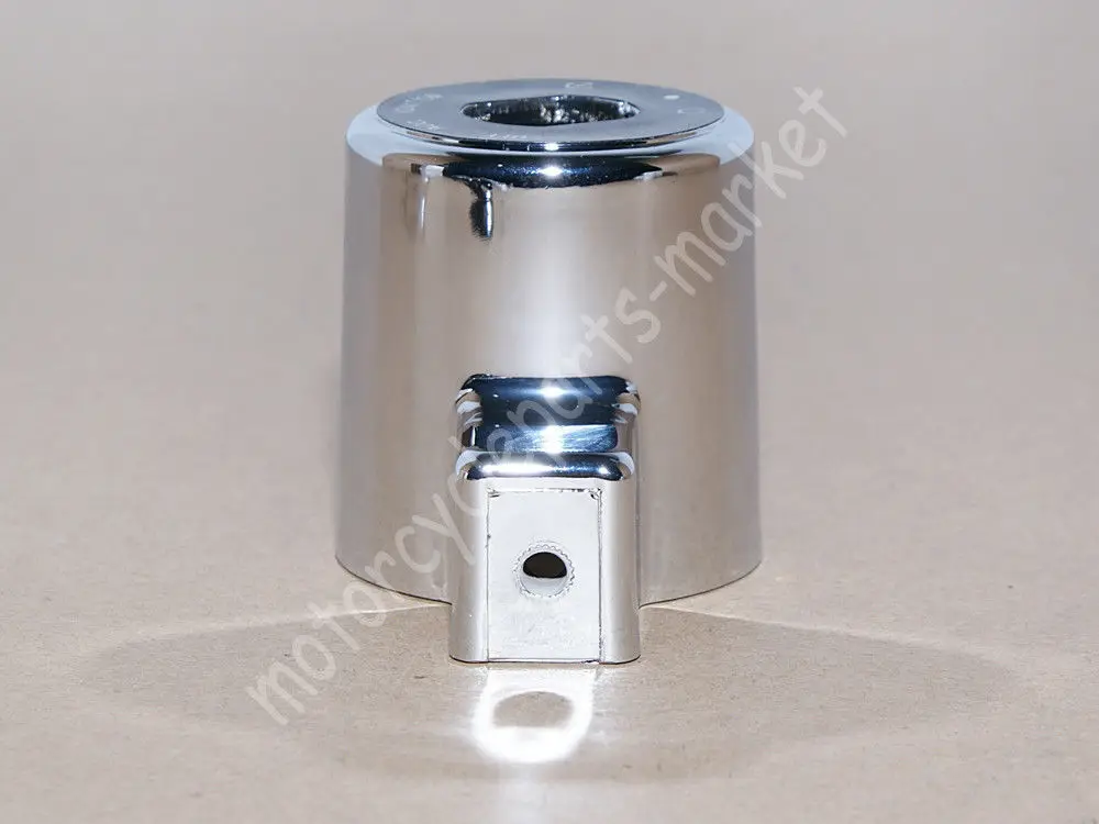 Хромированная мотоциклетная декоративная крышка с переключателем зажигания для