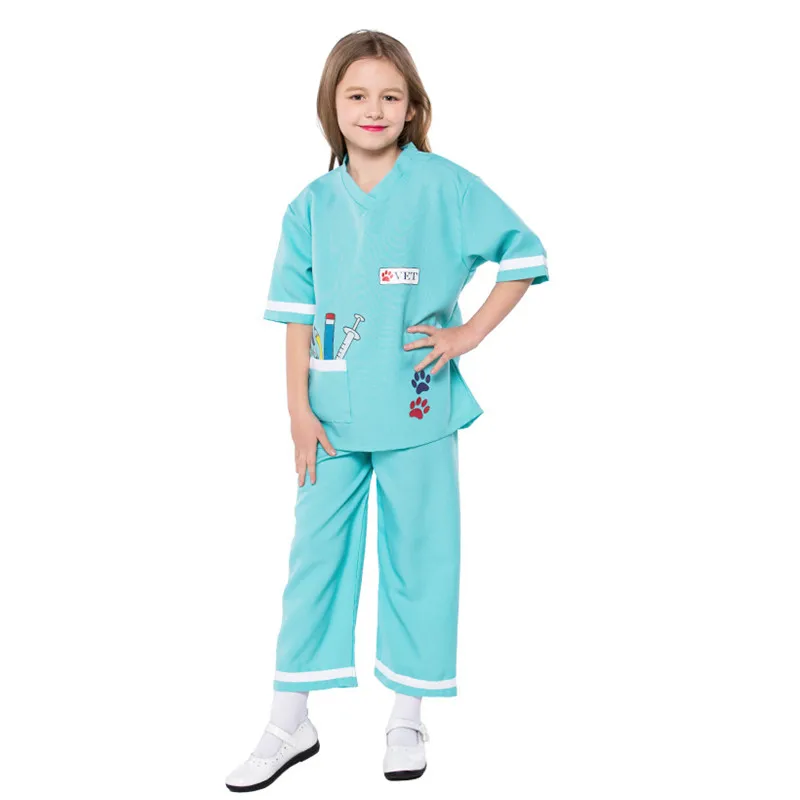 Костюмы доктора на Хэллоуин для девочек детский сад медсестра ролевая игра