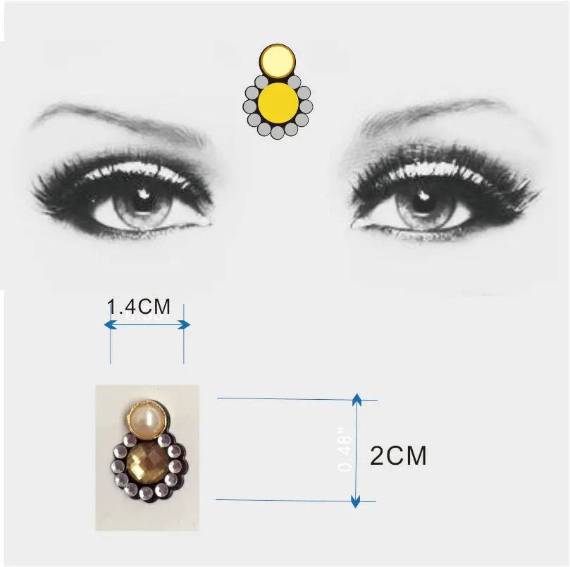 BD21 круглый искусственный жемчуг стиль Стразы драгоценный камень для тела