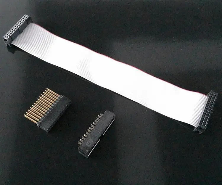 Фото Ленточный кабель GPIO для Raspberry Pi набор с штабелируемым коннектором 2x13 и коробкой Ленточный кабель GPIO для Raspberry Pi набор с штабелируемым коннектором 2x13 и коробкой
