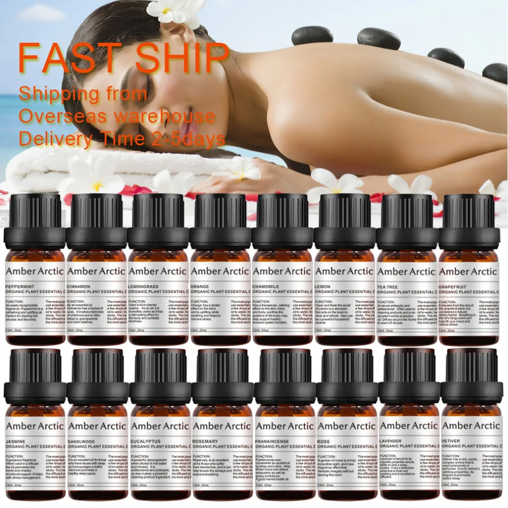 10 мл масло грейпфрута лимонной розы эфирное эвкалипта 100% чистое натуральное