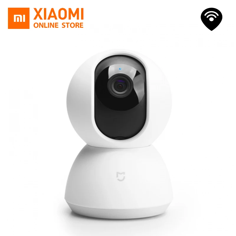 Умная видеокамера Xiaomi Mijia 1080P Wi Fi поворотная камера ночная угол обзора 360 градусов
