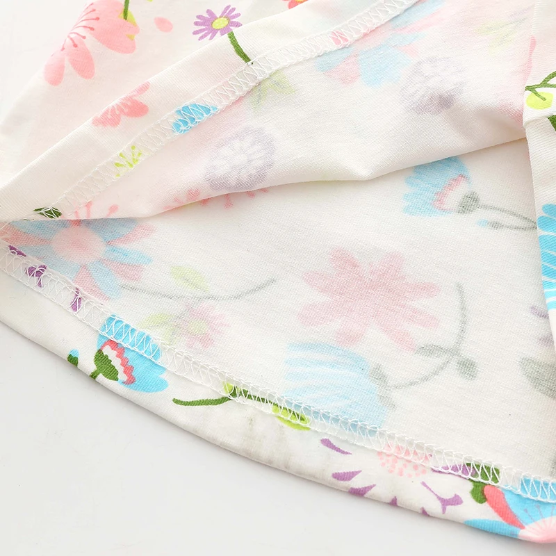 Футболка из 100% хлопка с короткими рукавами для девочек детские летние футболки