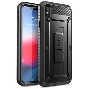 for iphone xs max supcase case 6 5 inch ub pro full body rugged holster case with built in screen protector kickstand free global shipping