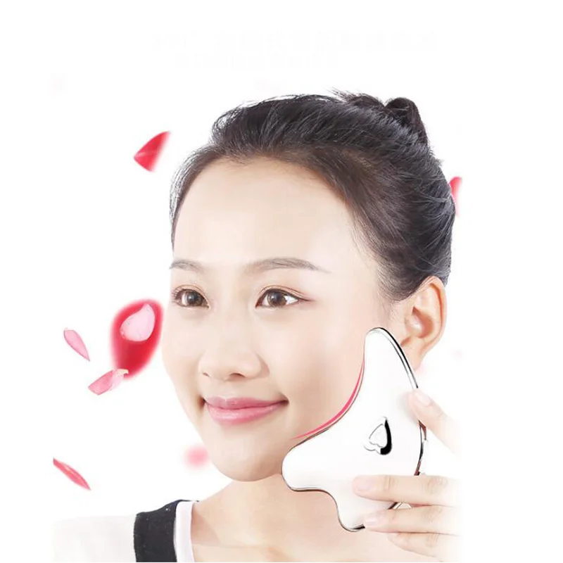 Guasha Machine Face Lifting Device Body Massage USB Rechargeable Skin Rejuvenation Instrument | Красота и здоровье