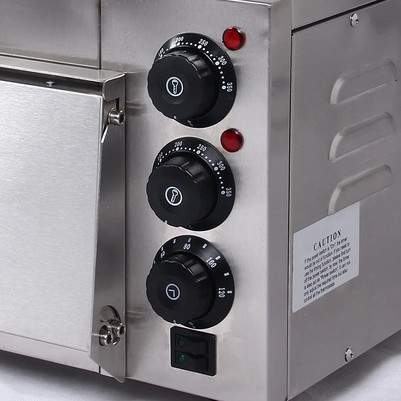 Электрическая печь для пиццы коммерческий термометр из нержавеющей стали