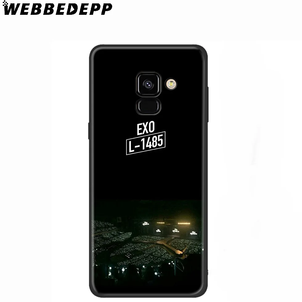 5 WEBBEDEPP Exo диапазонах K поп силиконовый чехол для samsung Galaxy A3 A5 A6 A7 A8 A9 A10 A20 A30 A40 A50 A70 M10 M20 M30 - Цвет: 5