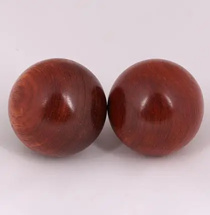 Natural annatto myanmar spend pear big red sandalwood massager health fitness care ball on hand | Красота и здоровье