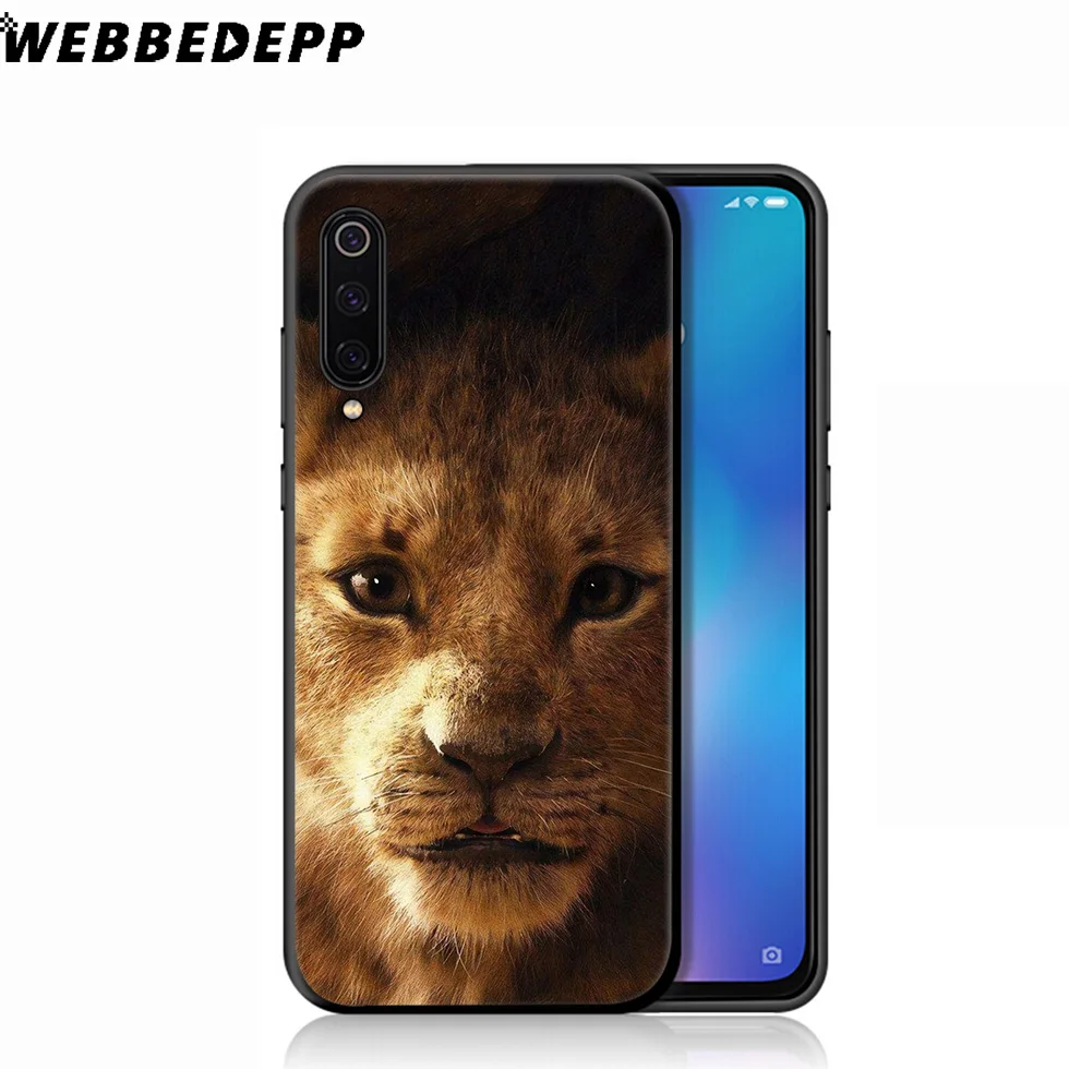 Мягкий чехол WEBBEDEPP Lion King для Xiaomi Mi 9T 9 8 SE 6 A1 A2 A3 Lite MiA1 MiA2 MiA3 F1 MAX 3 Mi8 CC9E CC9 |