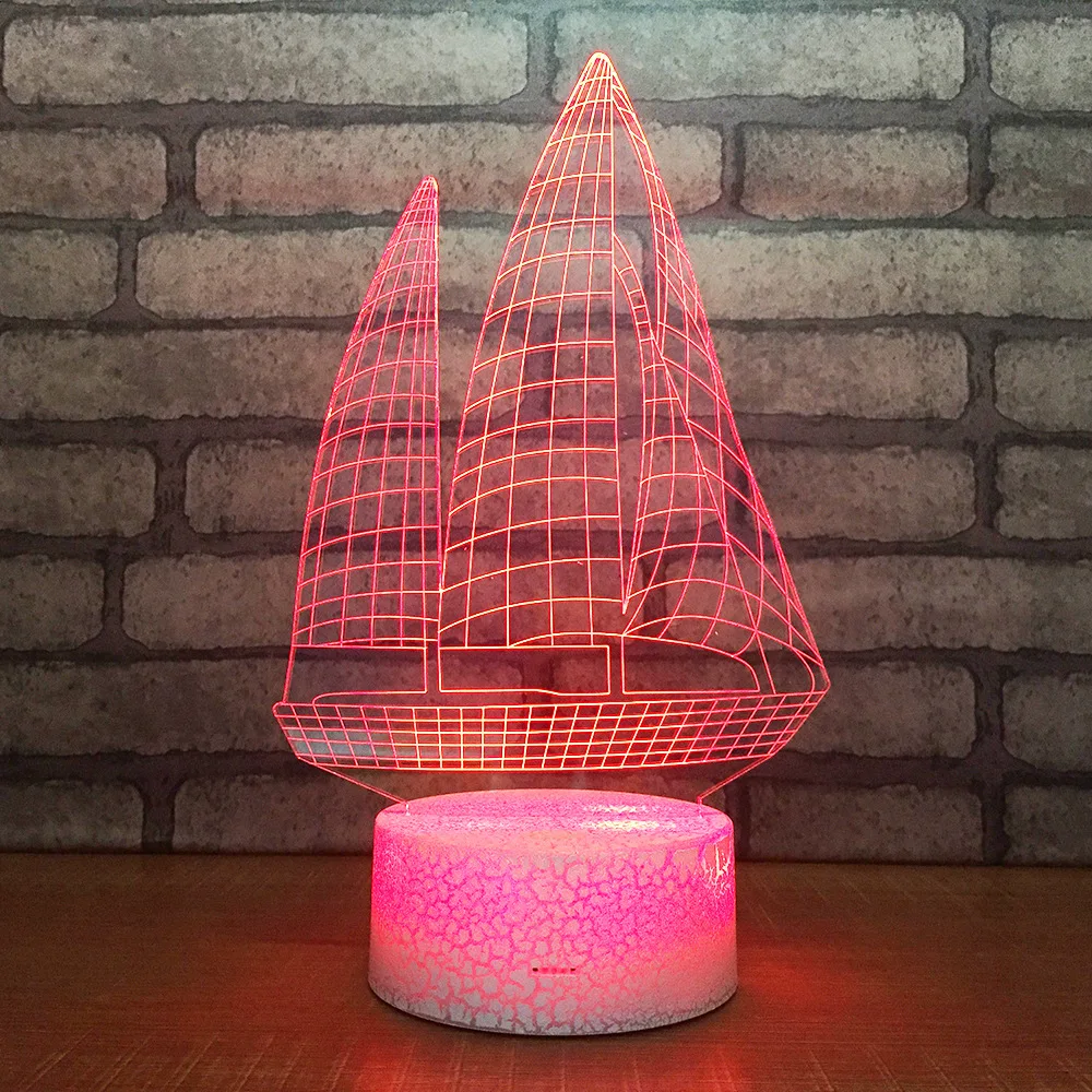 Светильник креативное подключение красочные 3d ночные рождественские украшения
