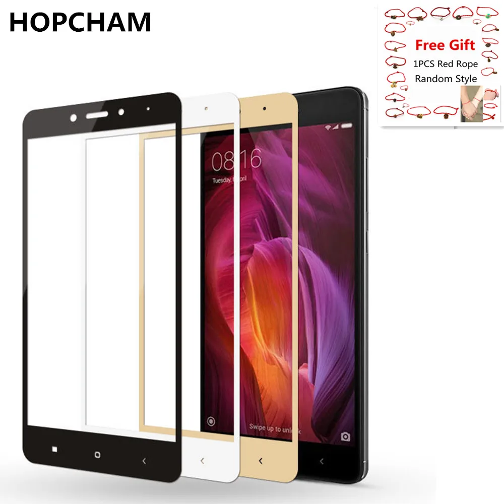 HOPCHAM стекло для Xiaomi Redmi 4 32G защита экрана с защитой от царапин полное покрытие Xiomi