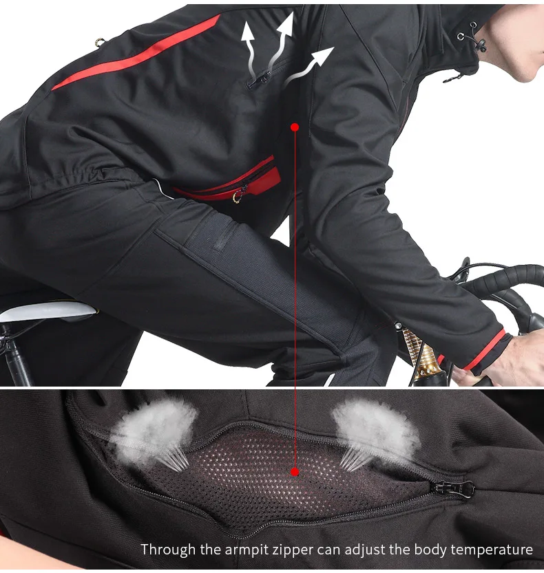 Wheel Up одежда для велоспорта водонепроницаемая и ветрозащитная Джерси для велоспорта MTB горный велосипед спортивный костюм Мужская спортивная одежда с длинным рукавом