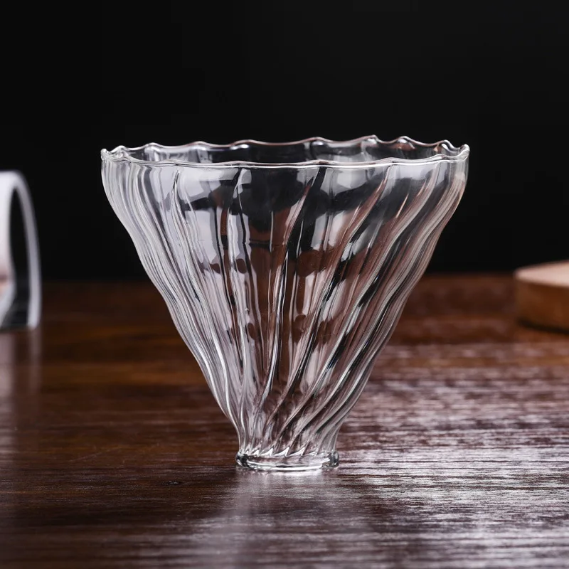 V60 Стекло Кофе капельница из термостойкого капельного фильтровальные чаши