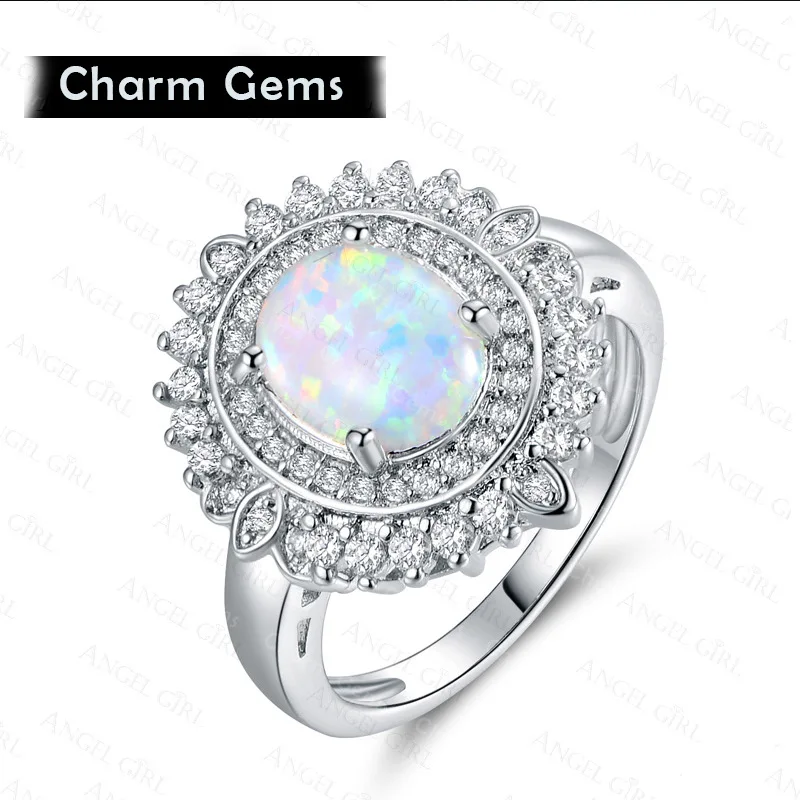 Оптовая Продажа Красивые Милые простые круглые ювелирные изделия с белым