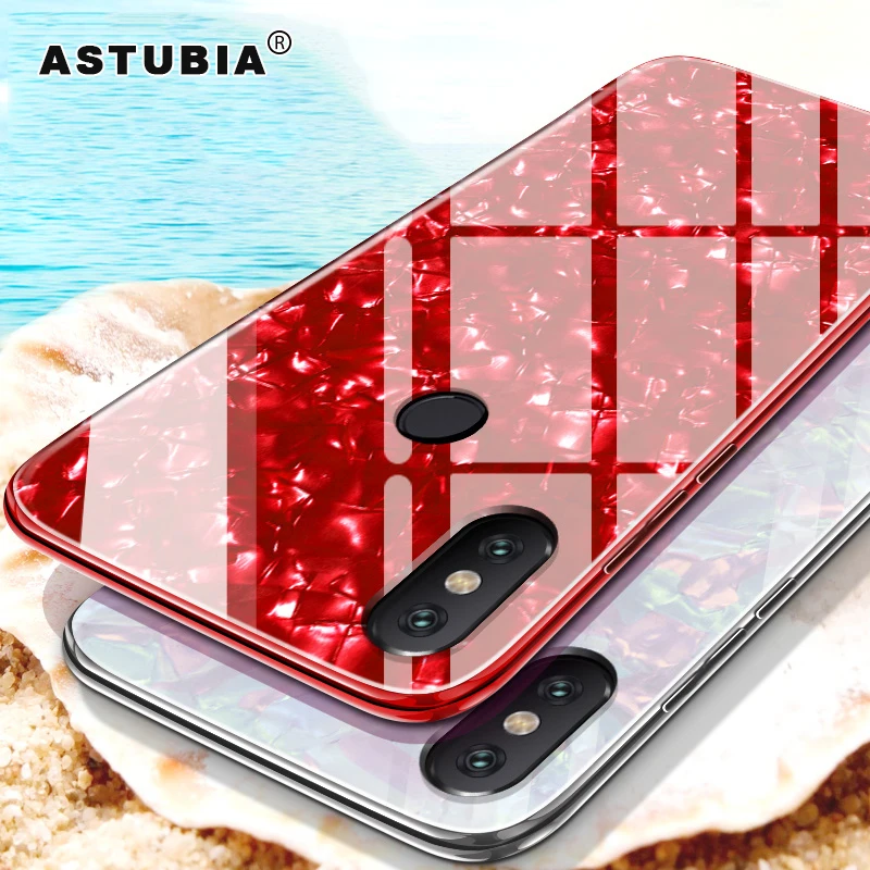 Luxury Tempered Glass Cover For Xiaomi Redmi Note 5 Case Hard Shell Coque Xiomi Pro |