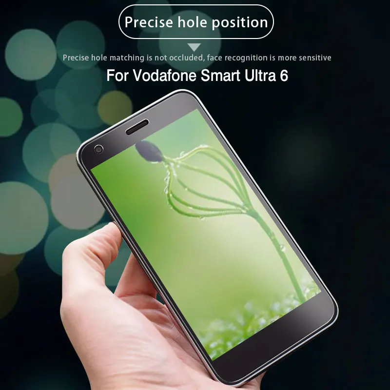 Закаленное стекло 9H для Vodafone Smart Platium 7 Защитная пленка Ultra 6 легкая в установке