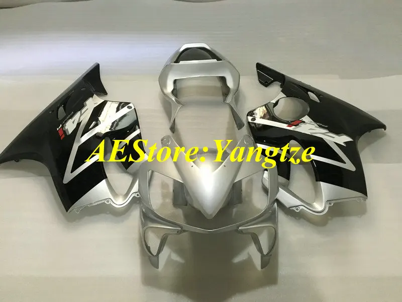 Комплект обтекателей под давлением для HONDA CBR600F4I 01 02 03 CBR600 F4I 2001 2002 2003 ABS Серебряный
