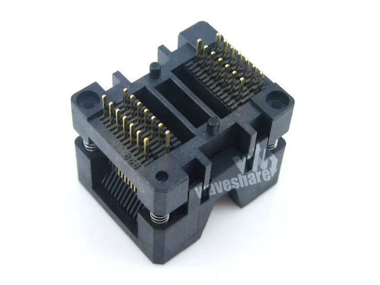SSOP28 TSSOP28 OTS-28-0.65-01 Enplas IC тестовый Адаптер для программирования гнезда 0 65 мм Шаг 4