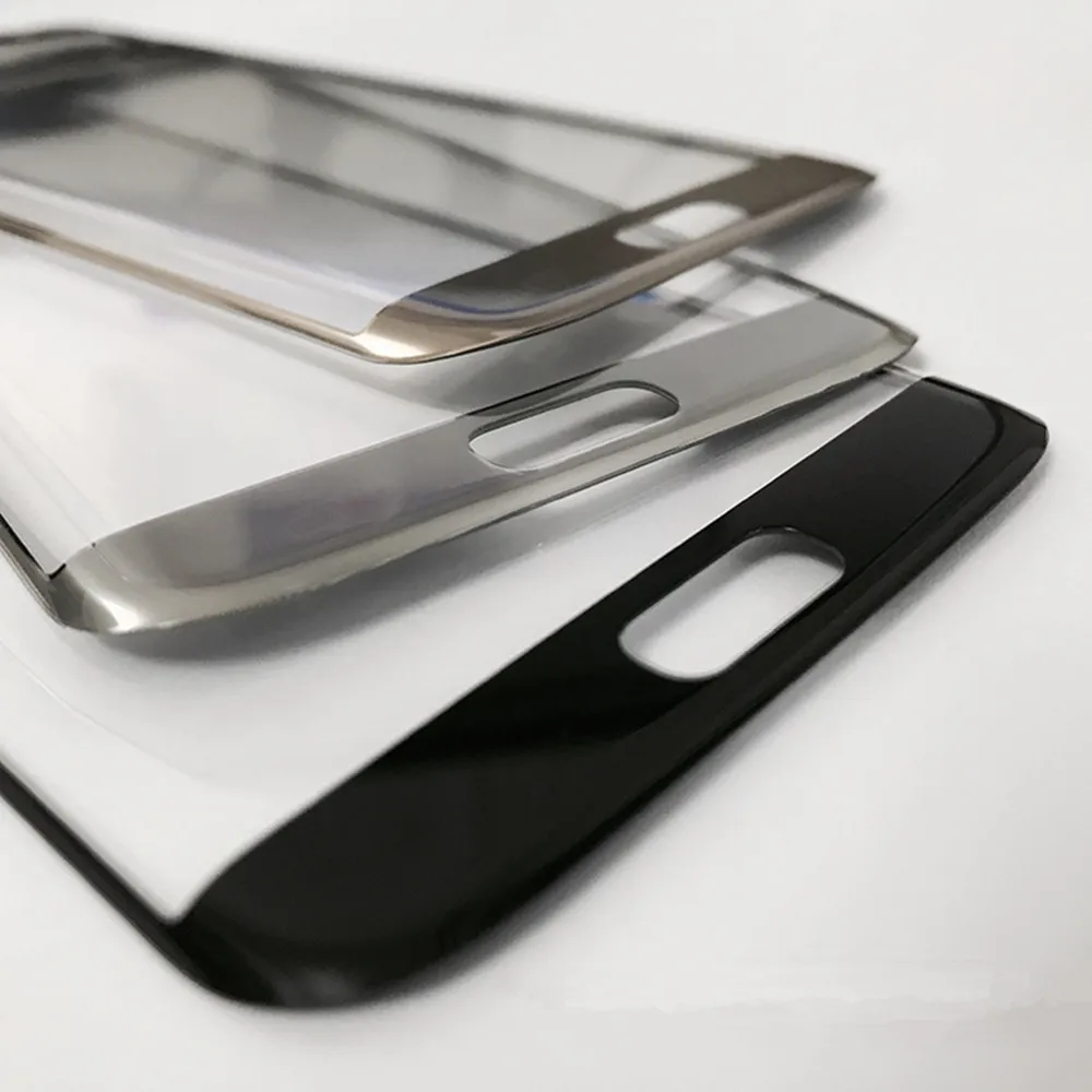 Для samsung s7 edge G935F G935A ЖК-дисплей внешняя Сенсорная панель экран стекло Замена переднего стекла объектив