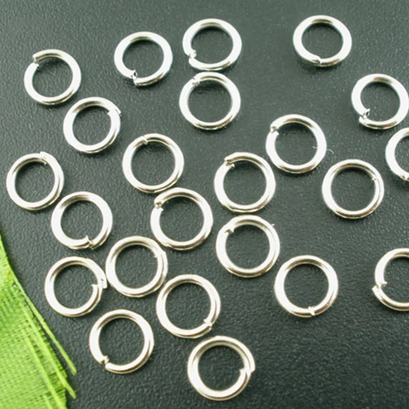 Модная фурнитура для ювелирных изделий с открытым верхом из сплава диаметром 6 мм