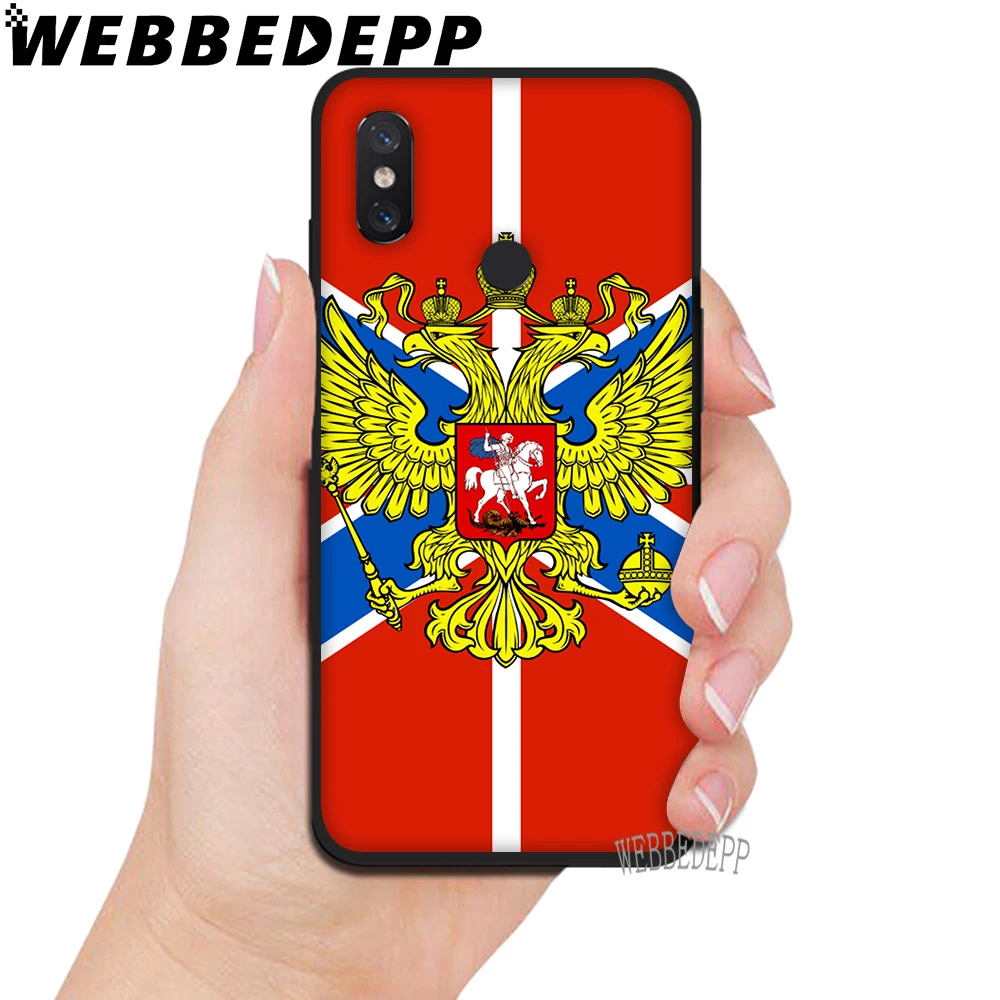 WEBBEDEPP мягкий чехол для Huawei Honor 6 7A Pro 7C 8C 7X 8X 8 9 10 lite Note10 с флагом России США