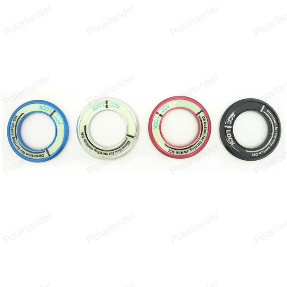 

Accessories glow Luminous Ignition Key Switch Ring Cover for M/azda 6