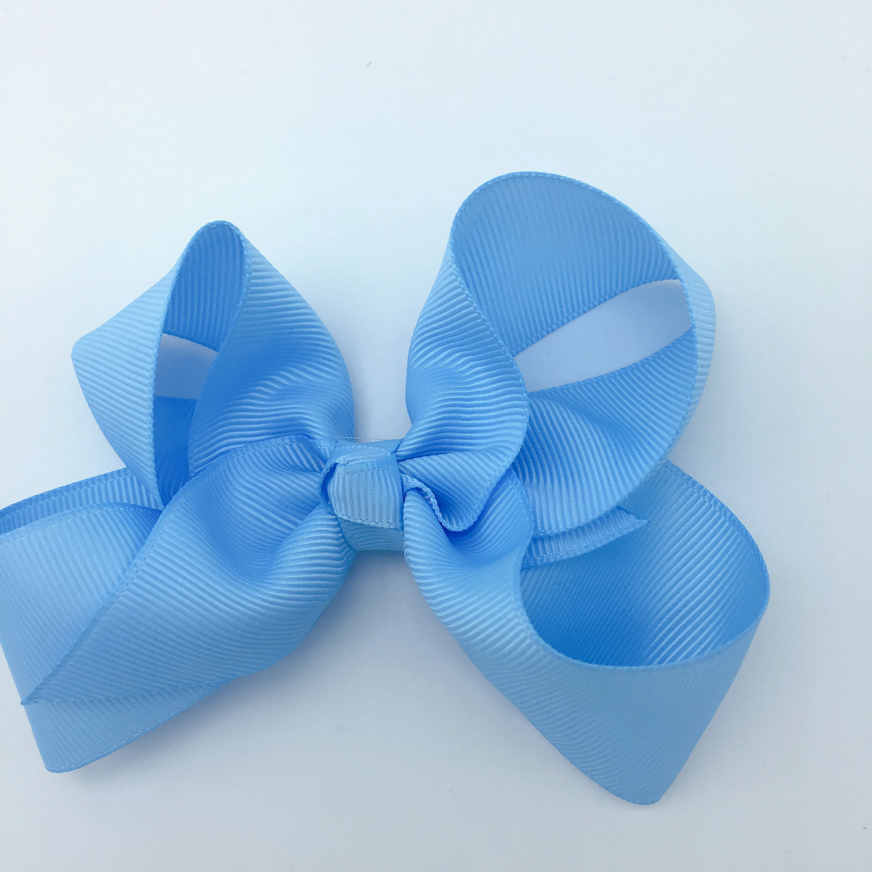 

New Arrival 40Pcs 18 Colors 4Inch Solid Grosgrain Ribbon Hair Bow Girls Hair Clips Boutique Bows Hairpins Kids Hair Accessories
