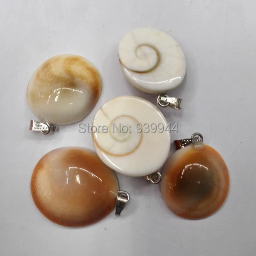 Бесплатная доставка натуральная подвеска Улитка для ювелирных изделий