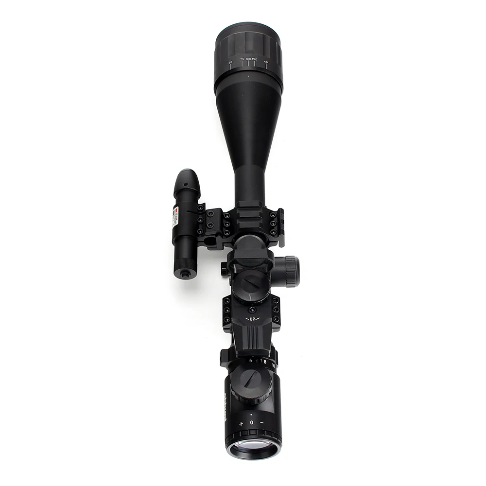 Ohhunt 6-24x50 AOEG охотничий дальномер Сетка винтовка прицел с голографической 4 Сетка прицел Красный Зеленый Лазерный комбинированный прицел