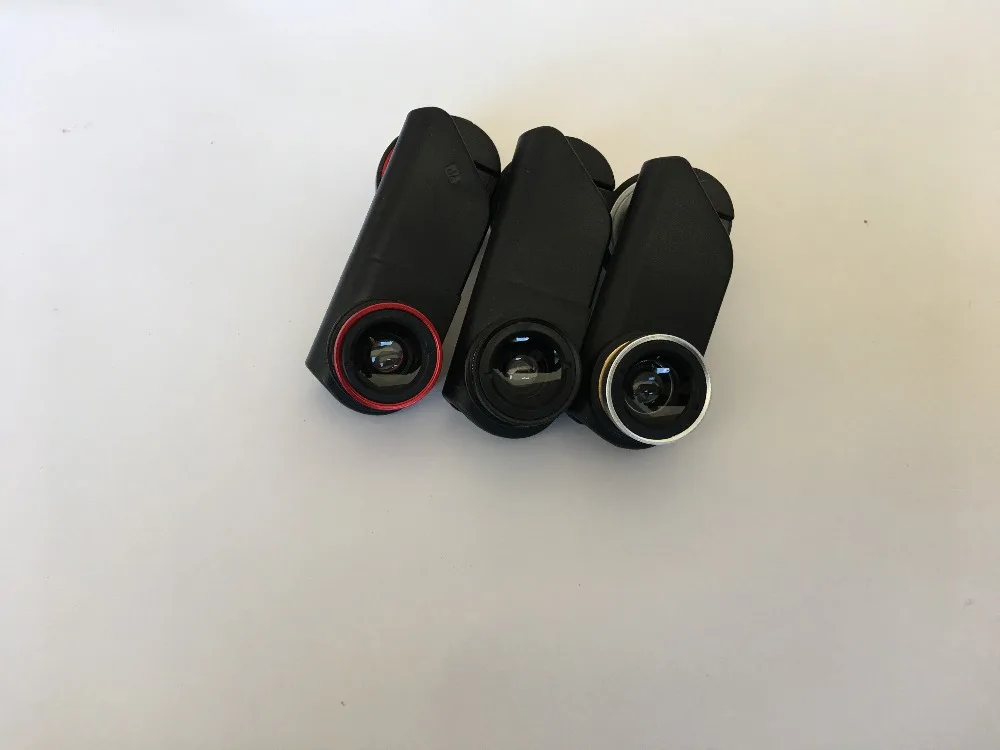 1Pcs 3 in 1 180 Degree Fisheyes+0.67x Wide-angle+10x Macro Phone Camera for iPhone7 7plus aluminum+ABS Mobile phone Lens Package | Мобильные