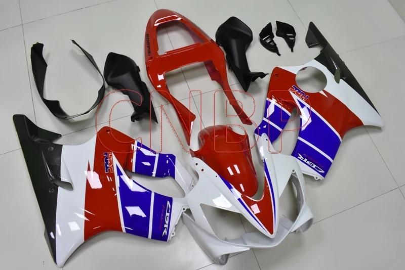 Кузов для Honda Cbr600 2001 2003 красный сине белый обтекатель CBR F4i кузов CBR600 2002 без