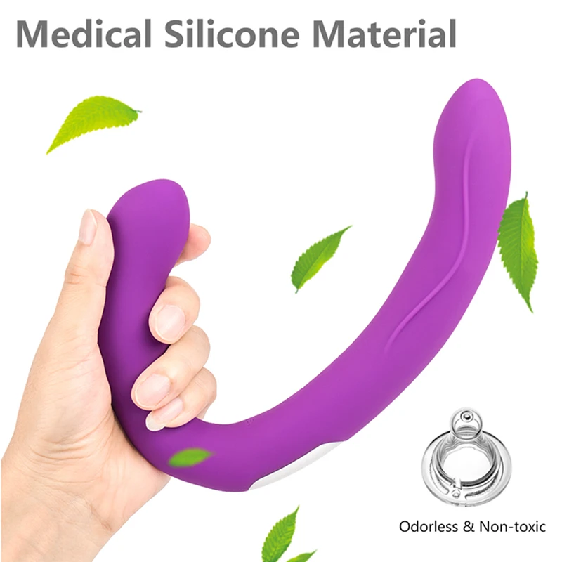 Double Heads Vibrator Sex Toys For Adults Wireless Remote Control Powerful Vibrators Women Lesbian Sexo Masturbator Shop | Красота и