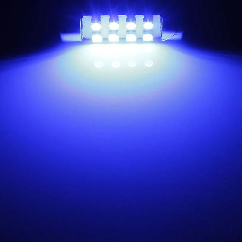 10 шт./лот 31 мм 36 39 41 1210 3528 8 SMD светодиодная автомобильная лампа для салона