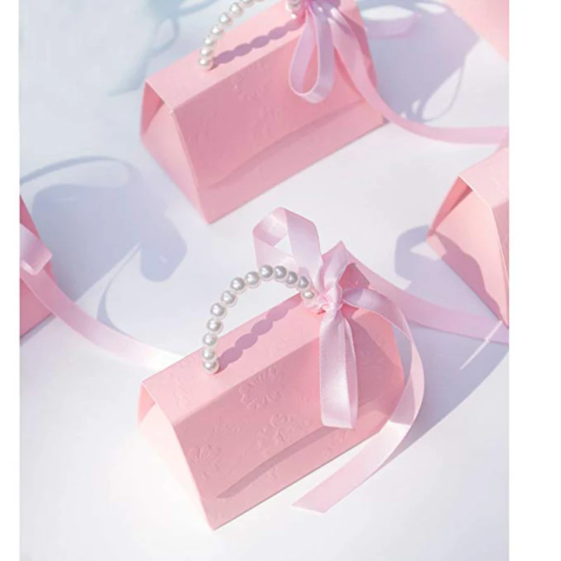 10 шт./лот портативная коробка для конфет вечерние ринки свадьбы украшение на день