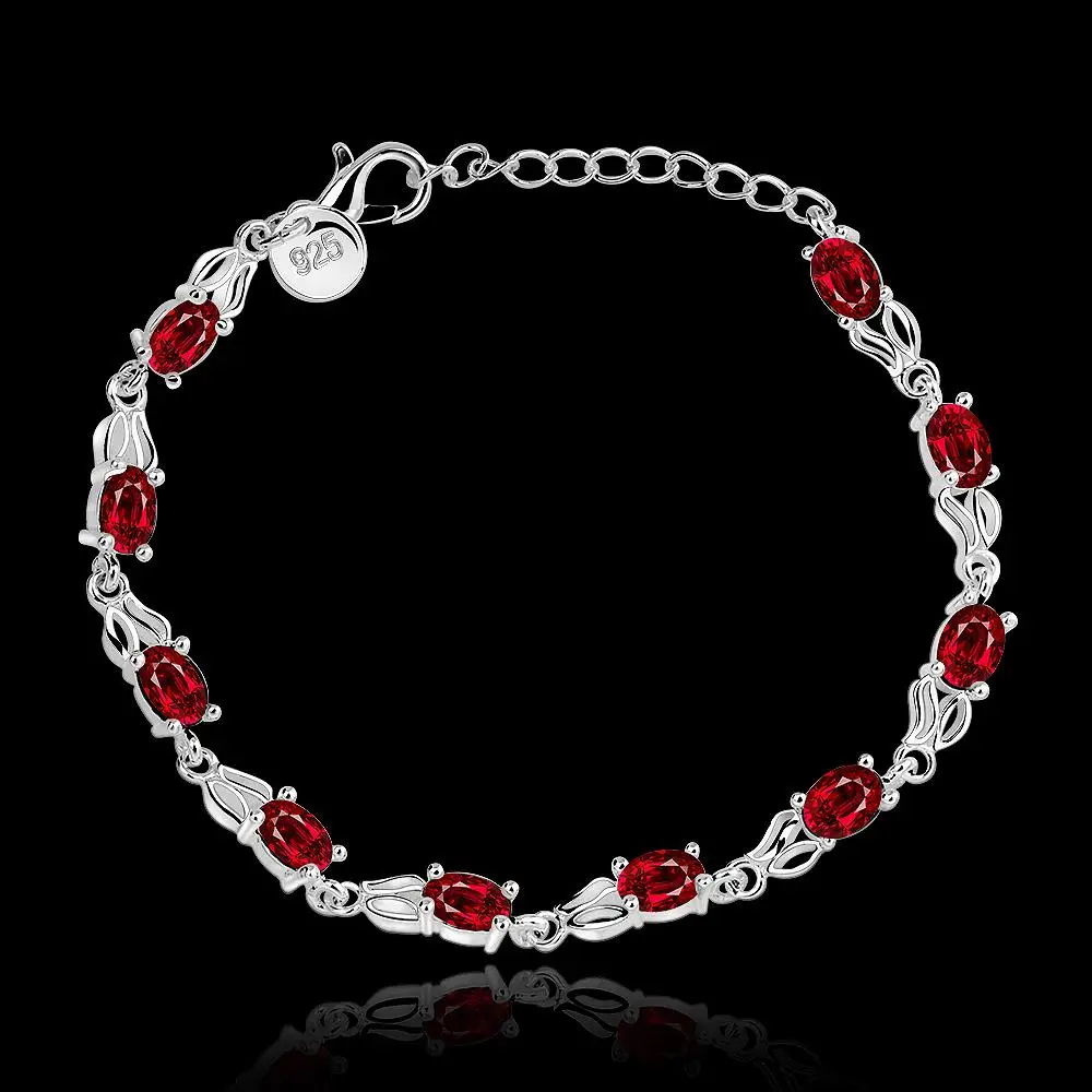 braclets bracelet jonc for girls bijoux mariage red rhinestone zircon argento joyeria elegantes palestine kp Dahu Rico bracelets | Украшения