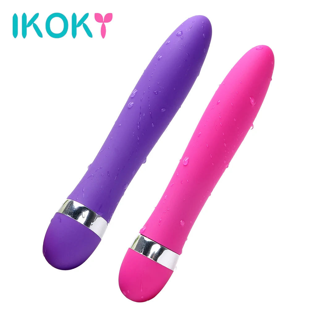 IKOKY фаллоимитатор вибратор G spot Стимулятор клитора волшебная палочка AV интимные