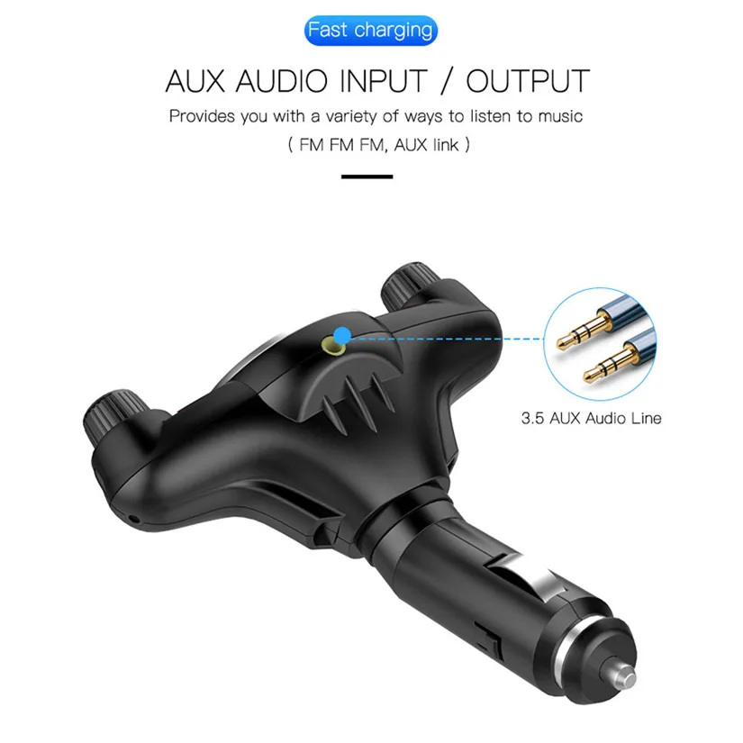 HIPERDEAL BT08 светодиодный дисплей Автомобильный MP3 плеер беспроводной fm передатчик