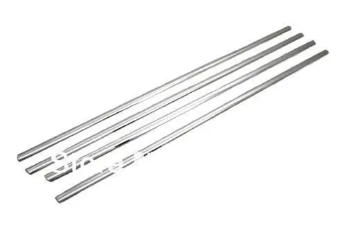 

Стайлинг автомобиля хромированная боковая оконная Нижняя отделка для Toyota Verso MPV