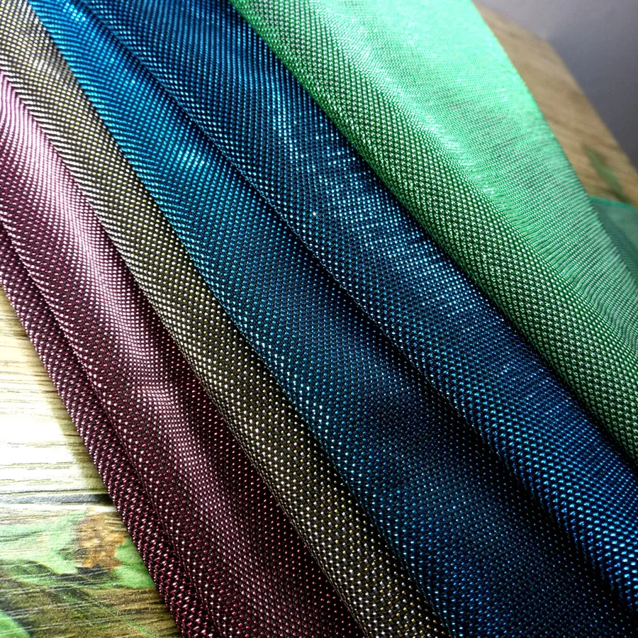 Блестящая ткань металлический полиэстер блестящее украшение для вечеринки