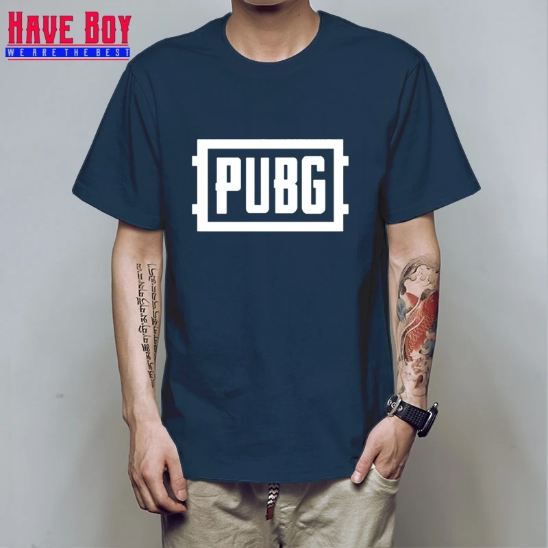 PUBG/игрок UNKNOWN'S BATTLEGROUNDS футболка подарок для фанатов игры мальчик друг подарок короткий рукав PUBG футболка S Горячая игра концепция HB166