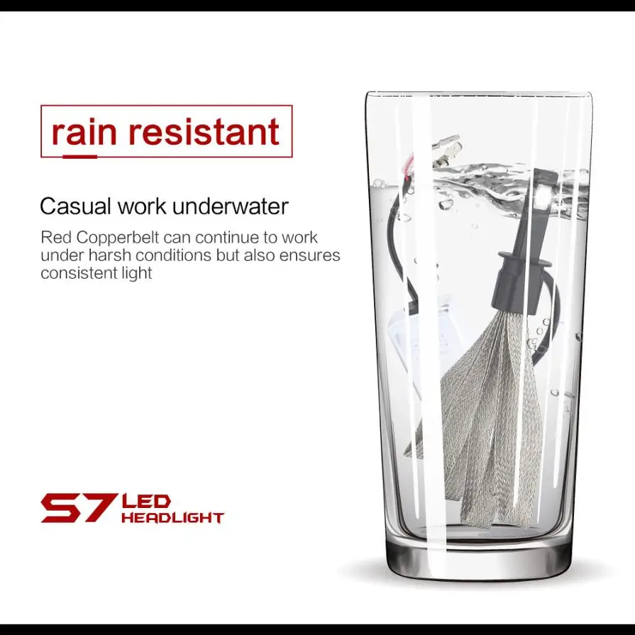 Горячая Распродажа автомобильный Стайлинг H1 Автомобильные светодиодные фары