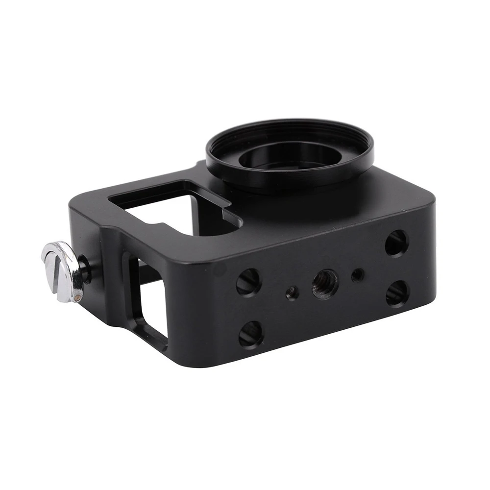 Многофункциональный алюминиевый защитный чехол рамка для камеры GoPro Hero 4 Black с УФ