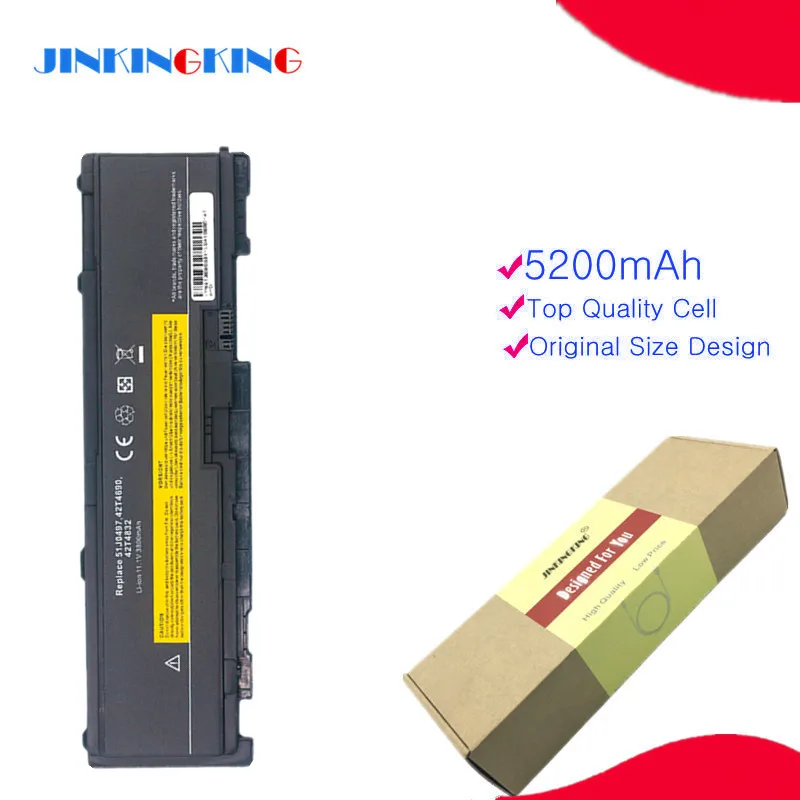6 ячеек ноутбук Батарея для lenovo T400S T410S T410si 42T4689 42T4691 42T4832 42T4833 51J0497 АСМ 42T4691 FRU 42T4688 42T4690
