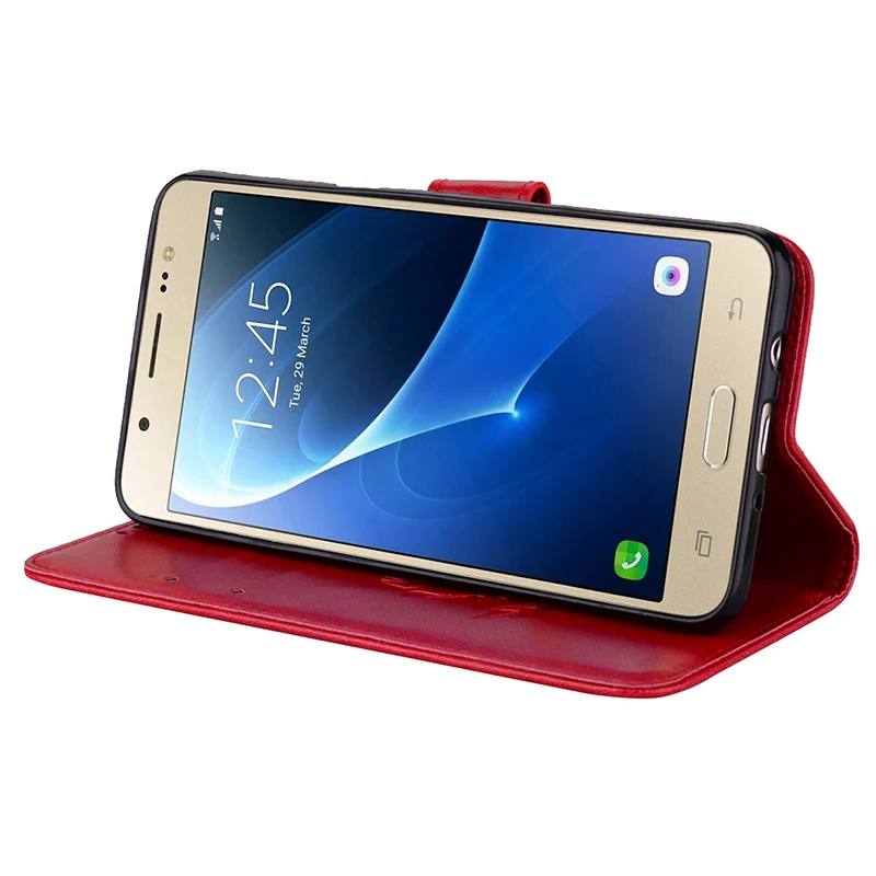 Роскошный 3D кожаный флип-чехол-бумажник Nephy для Samsung Galaxy S5 S6 S7 Edge S8 S9Plus A J1 3 5 7 2016 2017
