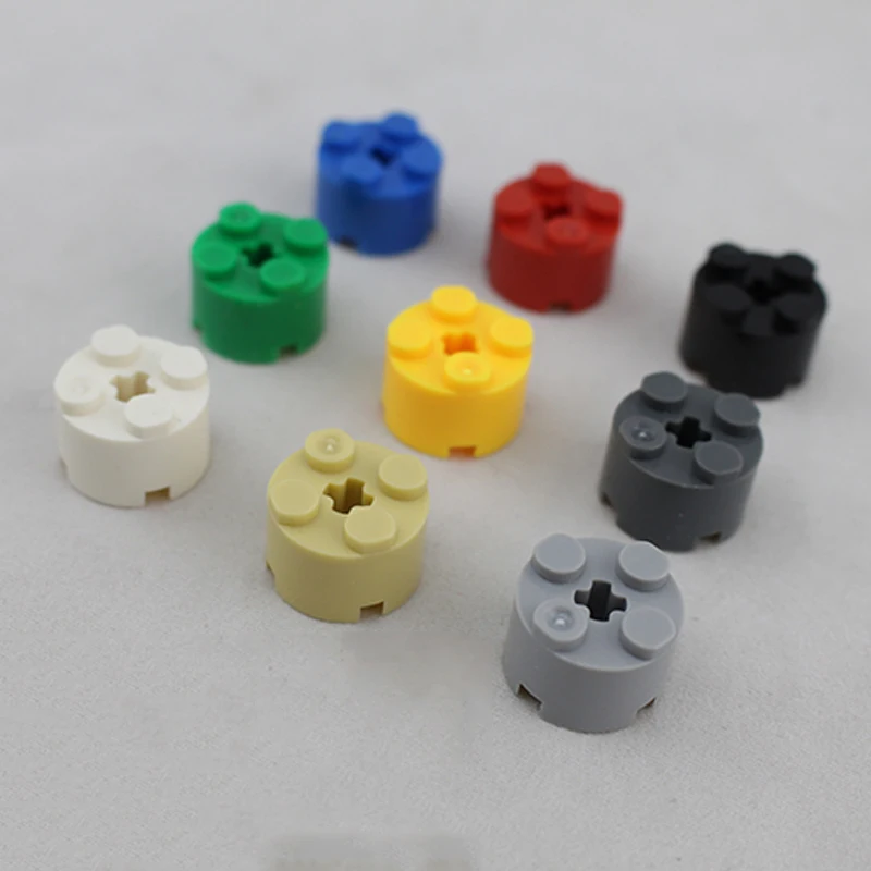50 шт в наборе детские игрушки круглый кирпичи 2x2 &quotсделай сам&quot аэробас Мпц