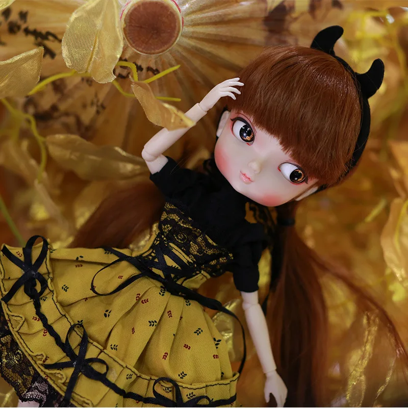 35 см 14 подвижных шарниров модная Кукла с красивым платьем 1/6 куклы BJD можно менять